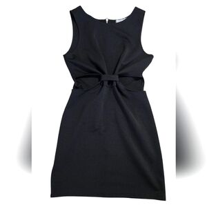 Love Elegant Black Cut-Out Dress